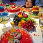 Choi Ye-na Instagram - 🍭💗🍭🩵🍭