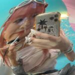Choi Ye-na Instagram - 🍭💗🍭🩵🍭