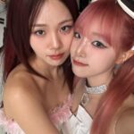 Choi Ye-na Instagram - 🍭💗🍭🩵🍭