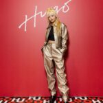 Chonnasorn Sajakul Instagram - Thank you @hugo_official for having me last week at ION Orchard ✌🏻 It was such a blast performing my latest single 'Not A Friend' for the very first time 💥 #HUGOYourWay Singapore 新加坡