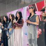Chonnasorn Sajakul Instagram - What a huge honor it was to be asked to host NewJeans for their first performance EVER in Singapore! Thank you so much to my Nike family for having me. I really couldn’t help but dance along to every song the girls performed for us today 🐰 Bunnies, you guys were so wonderful and supportive🩷 Hope everyone enjoyed the event! @nikesportswear #TeamNike #NikeOrchardRoad