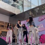 Chonnasorn Sajakul Instagram - What a huge honor it was to be asked to host NewJeans for their first performance EVER in Singapore! Thank you so much to my Nike family for having me. I really couldn’t help but dance along to every song the girls performed for us today 🐰 Bunnies, you guys were so wonderful and supportive🩷 Hope everyone enjoyed the event! @nikesportswear #TeamNike #NikeOrchardRoad