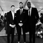 Chris Bosh Instagram – What a pleasure it was to stand up with my brother and his beautiful bride @shante_te as they became Mr. and Mrs. Josh McRoberts. First time ever officiating a wedding, and felt honored to do so. Incredibly special day!