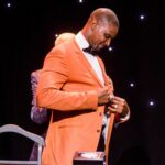 Chris Bosh Instagram - What a night. And the orange jacket fits just right. Honored to receive my @hoophall ring and jacket tonight beside some legends of the game. Big speech tomorrow. Can’t wait. #BoshHoF #21HoopClass Mohegan Sun