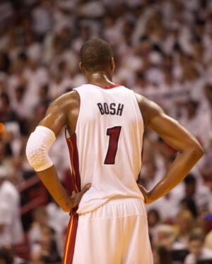 Chris Bosh Instagram - Big shots. Big blocks. Big wins. We hung banners and took home titles for the city of Miami. 

In the process, I made brothers for life. #BoshHoF #21HoopClass