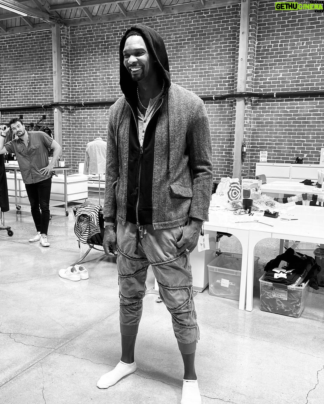 Chris Bosh - 3.8K Likes - It has been an honor to get to collaborate with my friend @greglauren on my outfit for the @hoophall ceremony coming up.
I don’t want to give too much away, but it has been amazing to see how in-depth a story can be told through clothing. Excited for you all to see it. #BoshHOF #21hoopclass
