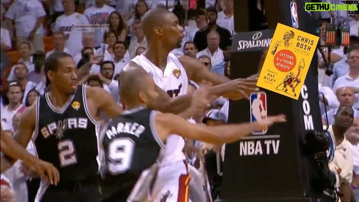Chris Bosh - 12.9K Likes - Back at it again today at 3 pm for a live event with my guy Ray Allen @trayfour!
Grab a ticket now at the link in bio to receive a signed copy of #LettersToAYoungAthlete ✌🏿