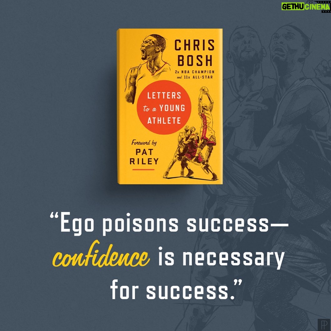 Chris Bosh - 2.9K Likes - ☝🏿☝🏿☝🏿 Words to live by. #LettersToaYoungAthlete