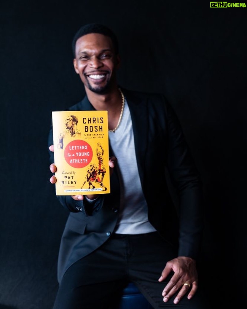 Chris Bosh - 5.2K Likes - There’s so much about my journey that I’ve never shared before, from passionate kid in Dallas to NBA champion and beyond. I’ve poured it all into my book, Letters to a Young Athlete. Can’t wait to share it with you. Pre-order the book before June 1 to receive an exclusive video from me. Link in bio ☝🏿 #letterstoayoungathlete