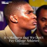 Chris Bosh Instagram - Can you imagine what it’s like to generate millions in revenue for your school—without being able to afford a hot meal off campus? It’s madness that we don’t pay college athletes. In the @playerstribune , I wrote about why. Link in bio ☝🏿🏀