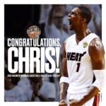 Chris Bosh Instagram - This will never get old. Always proud of the work put in to the game and always will be!
