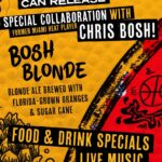 Chris Bosh Instagram – It’s hard to believe, but it’s been a full year since @dogfishmiami opened their doors and IT’S TIME TO CELEBRATE!!!

Join their off-centered crew and me TOMORROW, May 22 for the launch of the limited-edition #BoshBlonde – an ale that exudes the essence of South Florida leisure.
Brewed with Florida-grown oranges and fresh squeezed sugar cane juice, this easy drinker is meant to be shared with Family & Friends.

The fun kicks off at 12 p.m. and live music and food specials, you won’t want to miss it! #dogfishmiami #offcentered Miami, Florida