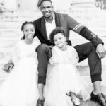 Chris Bosh Instagram - Daughters ♥️♥️ A Father’s blessing. I’m so proud of you both- Trinity and Dylan Skye! #nationaldaughtersday #BOSHHOF #BoshFamily