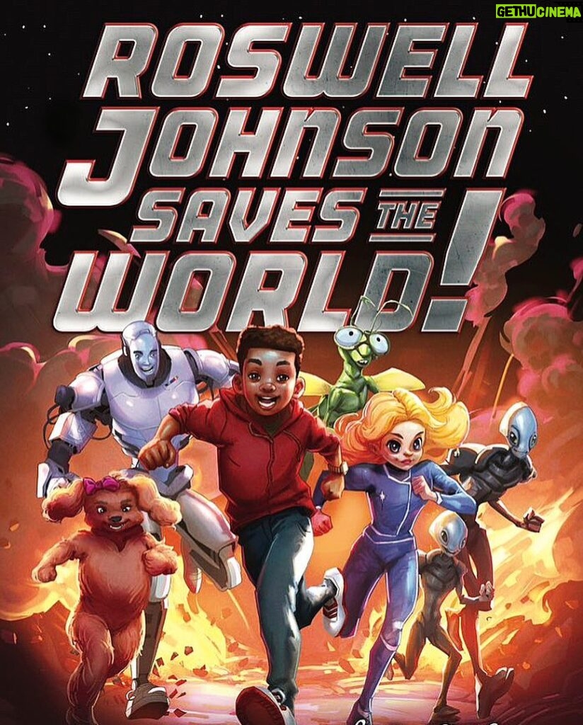 Chris Colfer Instagram - I am so excited to finally announce my new book #RoswellJohnsonSavesTheWorld will hit shelves on June 4th, 2024! I’ve never had so much fun writing a book. I can’t wait for you to meet Roswell and his quirky alien friends Stella, Nerp, Bleep, Mank, Rob, and Cassiopeia Furbottom (the world isn’t ready for Cassi!) 👽🛸