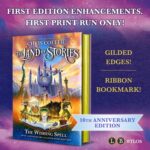 Chris Colfer Instagram - Less than a month away until #TheLandOfStories 10th Anniversary Illustrated Edition comes out! We’re cooking up a mini-book tour to celebrate. Can’t wait to see you all on the road again! It’s been too long! 🤓📚