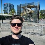 Chris Colfer Instagram - Thank you for hosting me and my friends @unistudios! We had an amazing time! Can someone please explain to me why - at 32 years old - the @secretlifeofpets is my favorite ride??? Universal Studios Hollywood