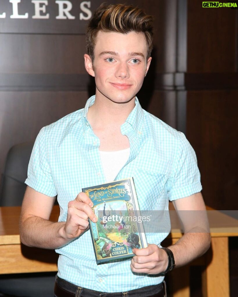 Chris Colfer Instagram - I cannot believe it’s been 10 YEARS since I gave birth to my first book baby. I mean, look at this kid! He had no idea what was in store. Thank you all so much for going on this adventure with me. I can’t wait to celebrate with the 10th Anniversary edition of #TheWishingSpell this fall and for all of you to see the surprises coming up! A huge thank you to @littlebrown for believing in the world trapped in this guy’s head. ❤️❤️❤️❤️❤️❤️❤️❤️❤️❤️❤️❤️❤️❤️❤️❤️ #TheLandOfStories #ATaleOfMagic