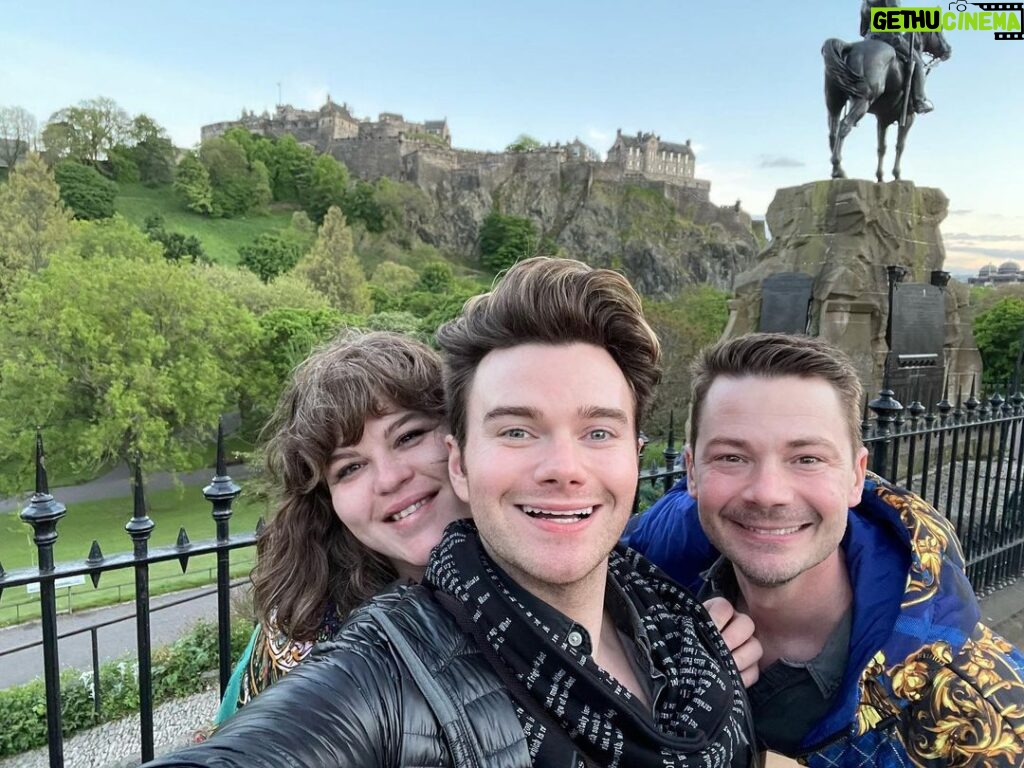 Chris Colfer Instagram - Scotland 🏴󠁧󠁢󠁳󠁣󠁴󠁿💙 Scotland, UK