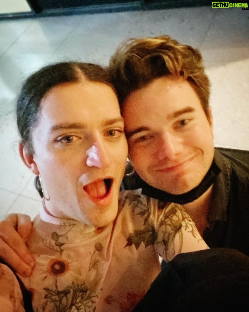 Chris Colfer Instagram - HUGE CONGRATS to my brilliant pal @thetobymarlow for a well-deserved TONY AWARD!!!! We couldn’t be prouder of you, babe!!! 👏👏👏👏 @thetonyawards @sixthemusical