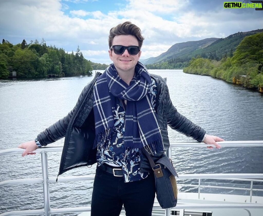 Chris Colfer Instagram - We didn’t see Nessie but she definitely heard us. 🦕🏴󠁧󠁢󠁳󠁣󠁴󠁿 Loch Ness