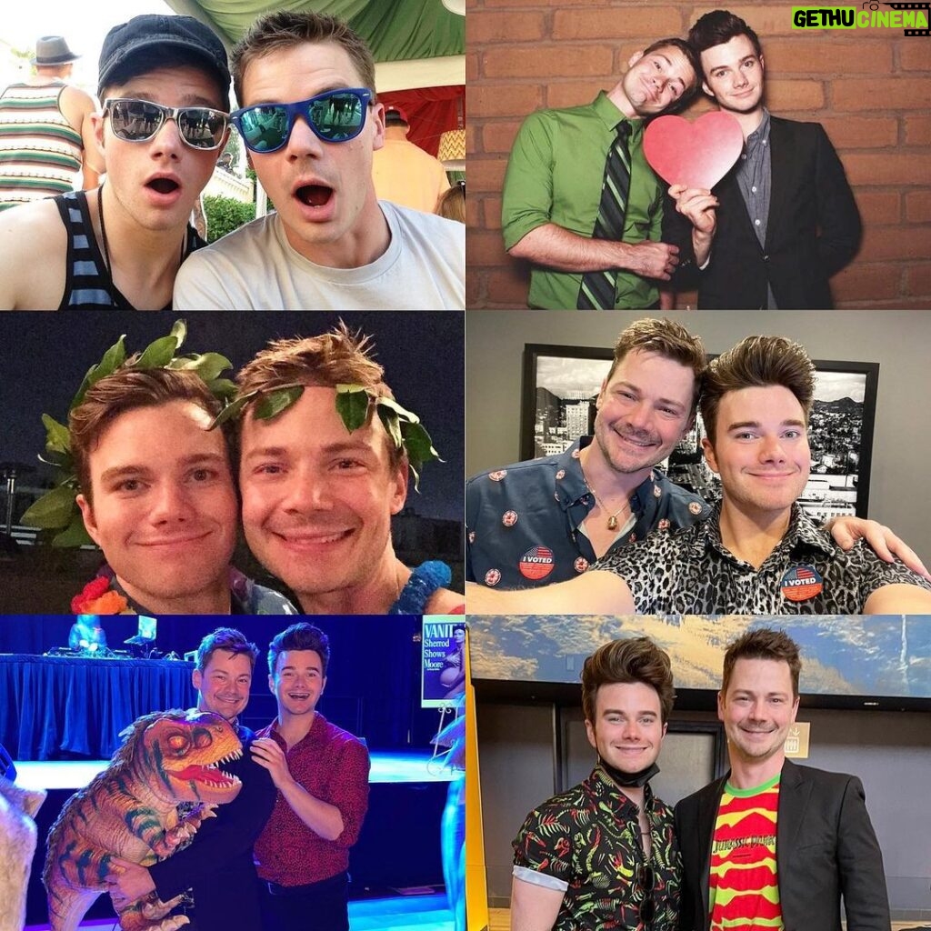 Chris Colfer Instagram - Happy 10 Years, Will! Thank you for a decade of laughs and adventures! I love you. ❤️