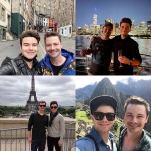 Chris Colfer Instagram - Happy 10 Years, Will! Thank you for a decade of laughs and adventures! I love you. ❤️