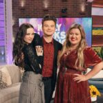 Chris Colfer Instagram - I had such a blast on the @kellyclarksonshow. She might be the sweetest person on earth. And I got to hang with the amazingly talented @dovecameron too. Check your local listings to watch 😎