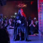 Chris Colfer Instagram - Big thank you to the geniuses at @Netflix who threw a drag show to celebrate @wednesdaynetflix. Can’t wait for the show to air!!! Also, @therealtsmadison, I love you. #WednesGay