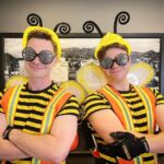 Chris Colfer Instagram - Hardest workers on the planet. 🐝 #SaveTheBees #HappyHalloween