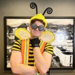 Chris Colfer Instagram - Hardest workers on the planet. 🐝 #SaveTheBees #HappyHalloween