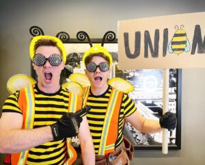 Chris Colfer Instagram - Hardest workers on the planet. 🐝 #SaveTheBees #HappyHalloween