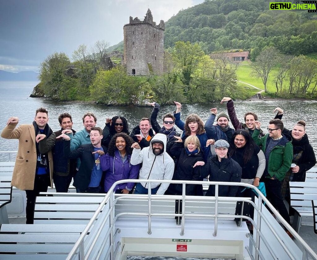 Chris Colfer Instagram - We didn’t see Nessie but she definitely heard us. 🦕🏴󠁧󠁢󠁳󠁣󠁴󠁿 Loch Ness