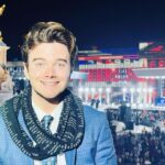 Chris Colfer Instagram - Words cannot describe how much fun I had at the Buckingham Palace #PlatinumJubileeCelebration last night. Huge thank you to my amazing and phenomenally talented friend @adamlambert for inviting me. 👑🇬🇧 Buckingham Palace, London England