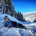 Chris Colfer Instagram - This was taken shortly before two seven-year-olds helped me down the mountain. Vail, Colorado