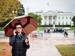 Chris Colfer Instagram - “Hello, Joe? Kamala? I’m here. Which way to Manchin’s office?”