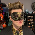 Chris Colfer Instagram – Had a real SCREAM at the #HalloweenKills premiere last night. (Actually, several screams!) Why can’t every premiere be a costume party? Thank you @charles_dujic for the purrrfect hair.