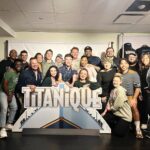 Chris Colfer Instagram - TITANIQUE!!! Outrageous fun and so much talent on one stage! Believe the hype! 🚢🧊💙 The Daryl Roth Theatres