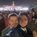 Chris Colfer Instagram - Words cannot describe how much fun I had at the Buckingham Palace #PlatinumJubileeCelebration last night. Huge thank you to my amazing and phenomenally talented friend @adamlambert for inviting me. 👑🇬🇧 Buckingham Palace, London England