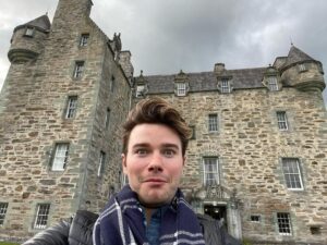 Chris Colfer Instagram - Thank you for all the kind birthday wishes! I spent the week exploring haunted castles and searching for legendary monsters. More photos to come! #32