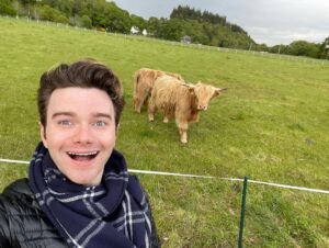 Chris Colfer Instagram - Thank you for all the kind birthday wishes! I spent the week exploring haunted castles and searching for legendary monsters. More photos to come! #32