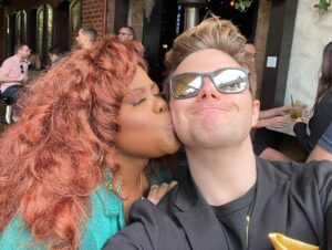 Chris Colfer Instagram - Happy Birthday, Boo!! @msamberpriley 🎂🥳