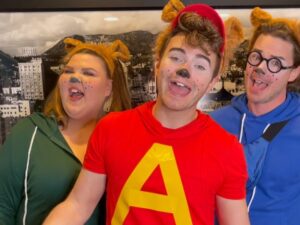 Chris Colfer Instagram - Happy Halloween! 🎃🐿🐿🐿
