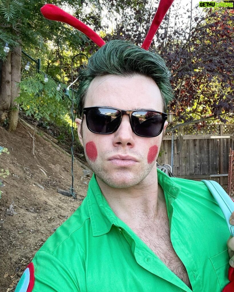 Chris Colfer Instagram - First costume of the season! Any guesses? #Halloween2023