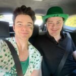 Chris Colfer Instagram – Happy St. Patrick’s Day! 🍀🍀🍀 This is our “before” photo.