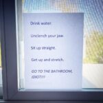 Chris Colfer Instagram - Reminders while I write. 💻✍️