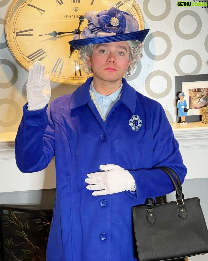 Chris Colfer Instagram - Dress for the job you want. #Halloween2023 🎃👑