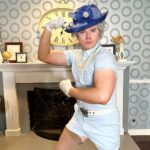 Chris Colfer Instagram - Dress for the job you want. #Halloween2023 🎃👑