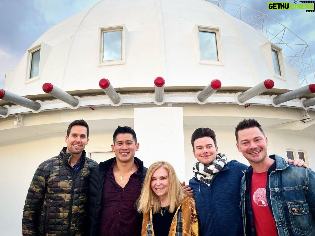 Chris Colfer Instagram - Back at the #Integratron! This place is PURE magic! Everyone needs to check it out! 👽🛸🌵🧘🏻‍♂️🪐@integratronofficial The Integratron
