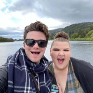 Chris Colfer Instagram - Happy Birthday to the woman most likely to post my bail in the future. Love you @axemefink! 🥳