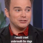 Chris Colfer Instagram - “I’d write a sentence, then strap on a leotard and do the Single Ladies dance!” @chriscolfer #glee #thelandofstories
